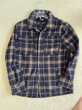 BRAND NEW LIVERPOOL MENS WOOL SHIRT JACKET SHACKET MENS SMALL